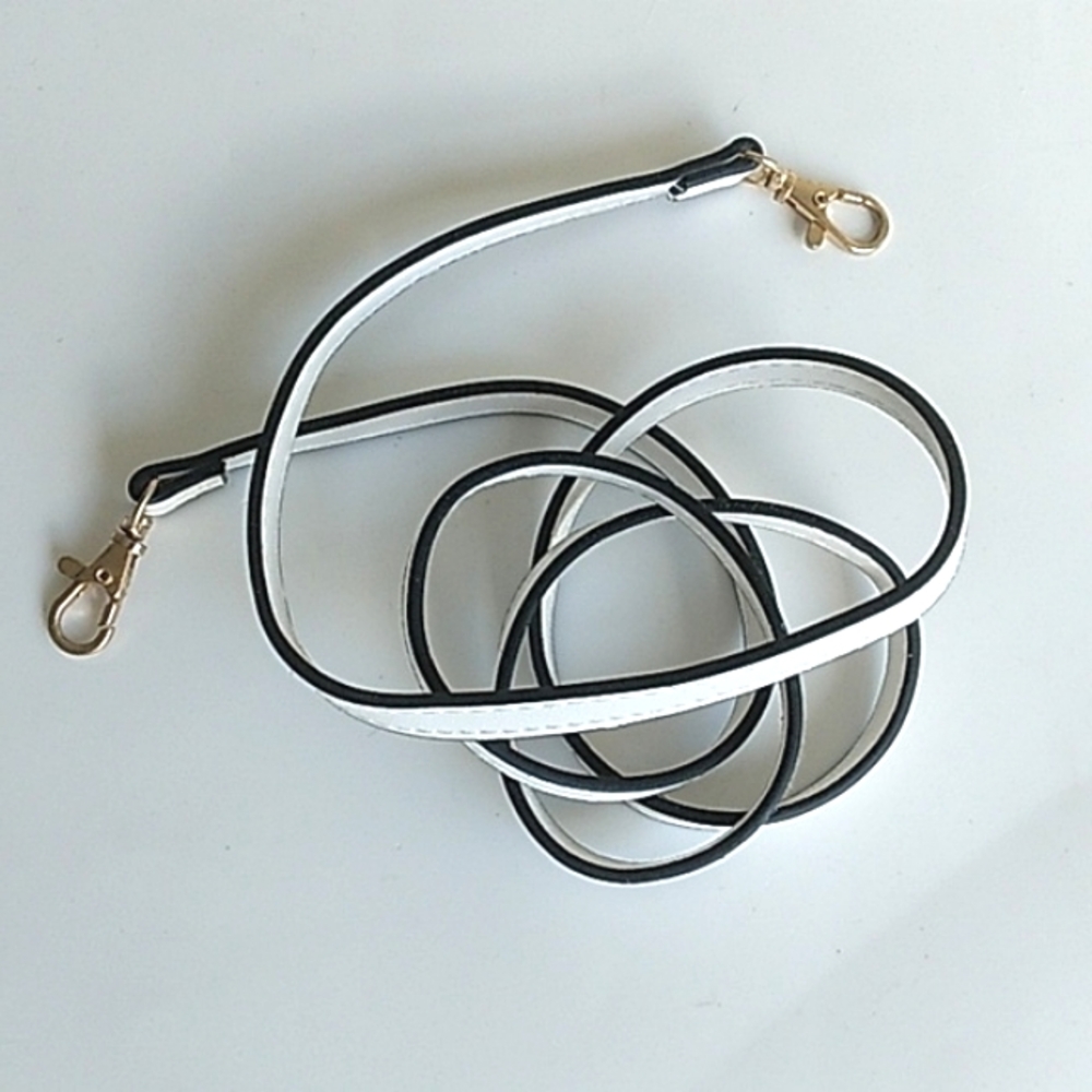 White replacement Purse bag strap